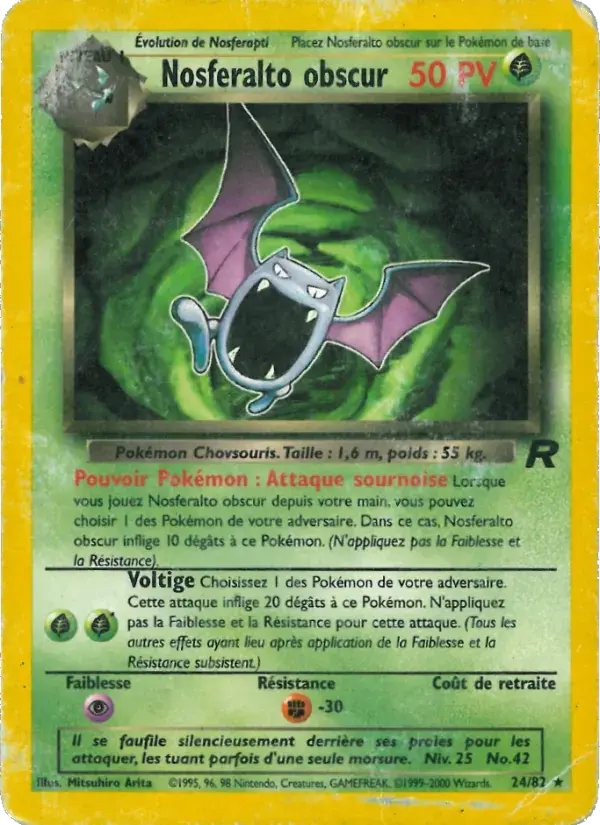 Nosferalto obscur - 24/83 - Team Rocket
