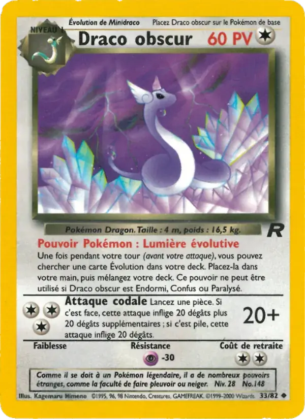 Draco obscur - 33/83 - Team Rocket