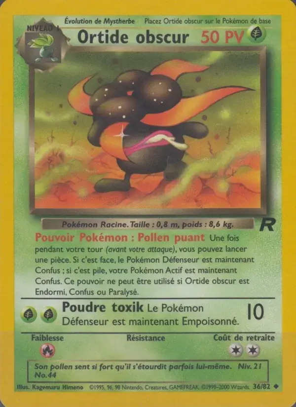 Ortide obscur - 36/83 - Team Rocket