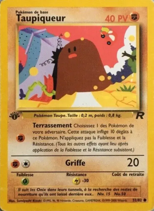 Taupiqueur - 52/83 - Team Rocket