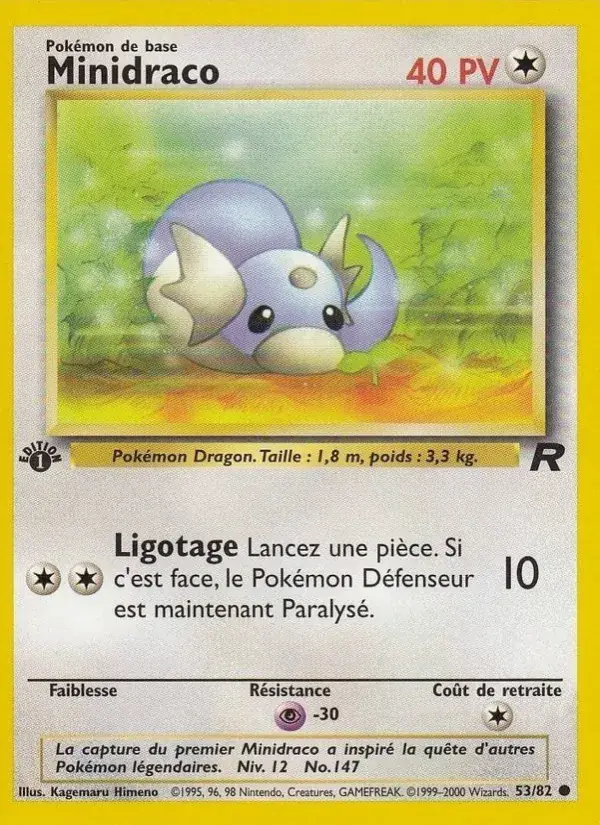 Minidraco - 53/83 - Team Rocket