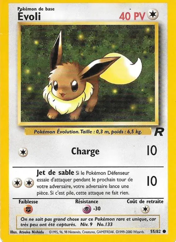 Évoli - 55/83 - Team Rocket
