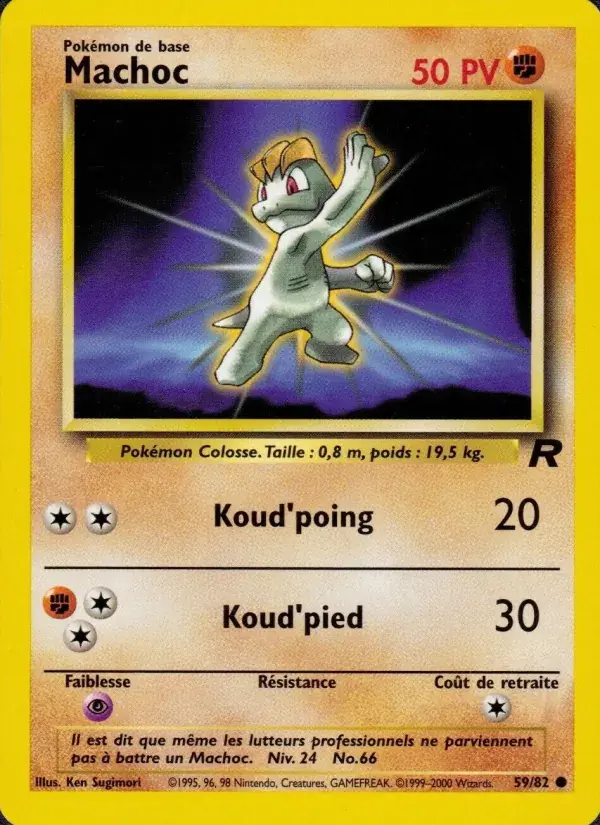 Machoc - 59/83 - Team Rocket