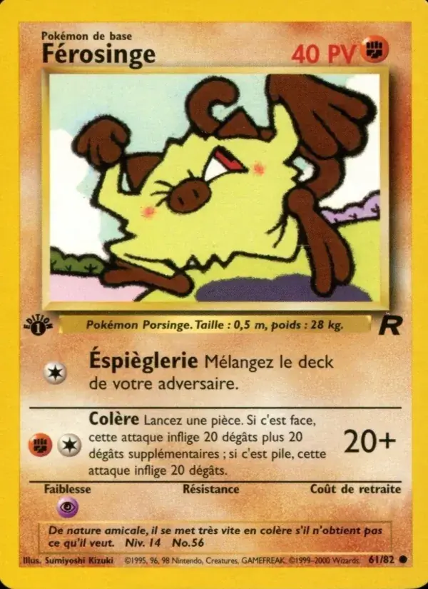 Férosinge - 61/83 - Team Rocket
