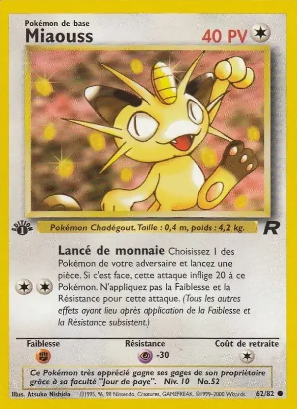 Miaouss - 62/83 - Team Rocket
