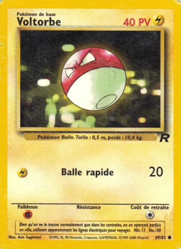 Voltorbe - 69/83 - Team Rocket