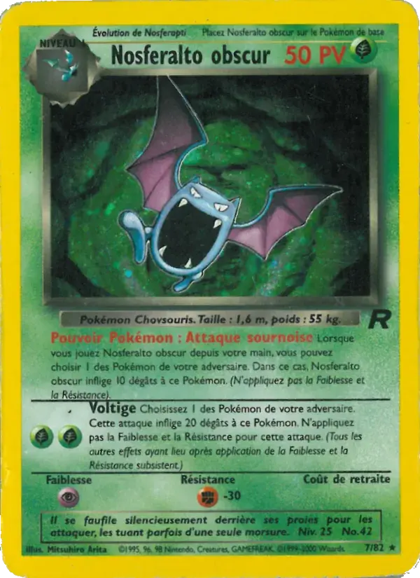 Nosferalto obscur - 7/83 - Team Rocket