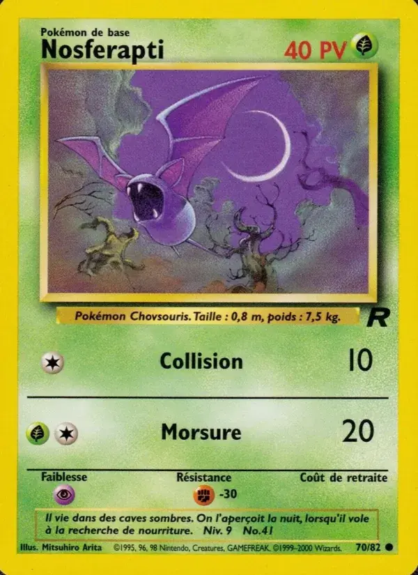 Nosferapti - 70/83 - Team Rocket