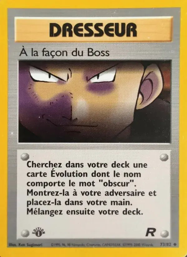À la façon du Boss - 73/83 - Team Rocket