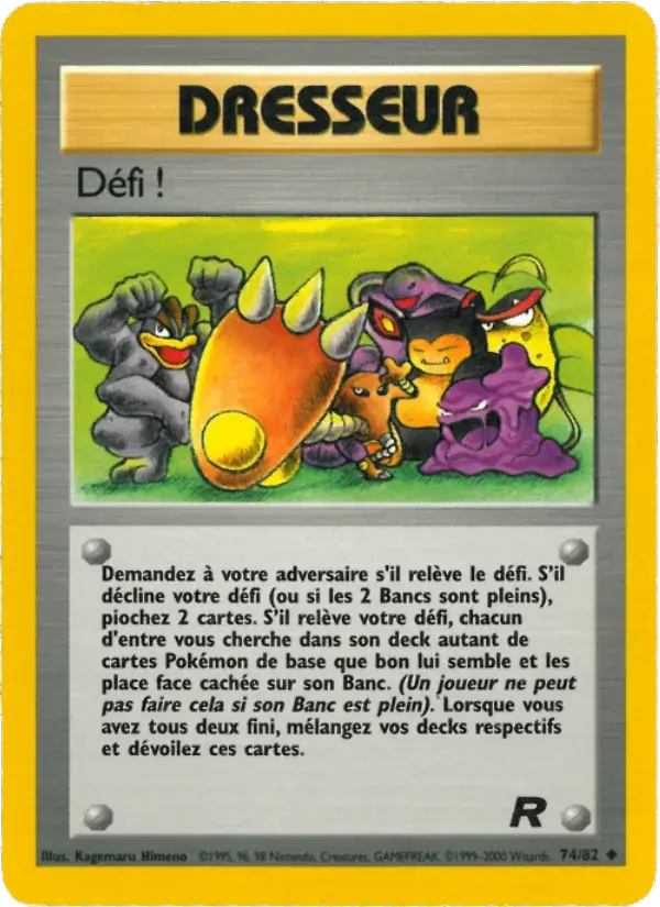 Défi ! - 74/83 - Team Rocket