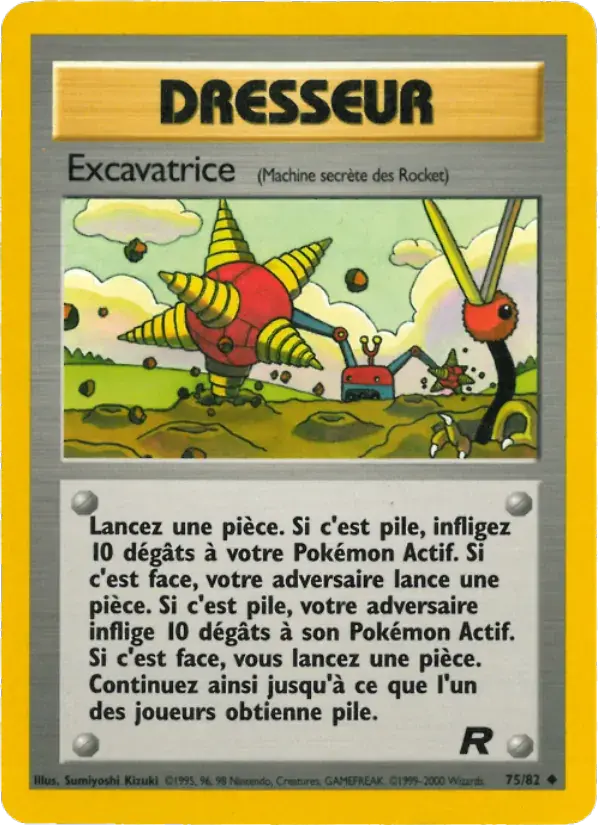 Excavatrice - 75/83 - Team Rocket