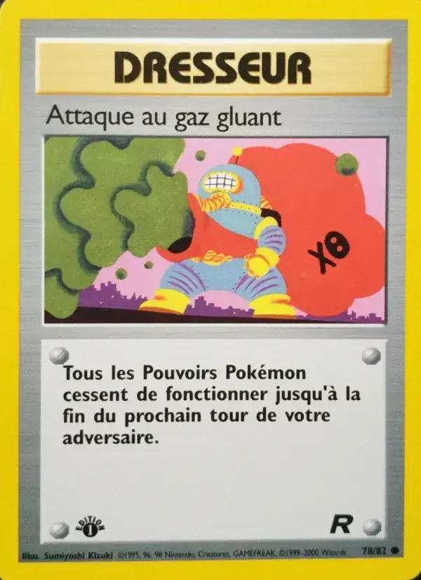 Attaque au gaz gluant - 78/83 - Team Rocket