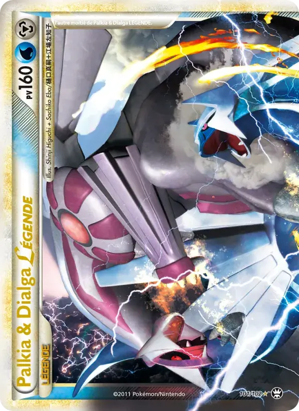 Palkia & Dialga LÉGENDE - 101/103 - Triomphant