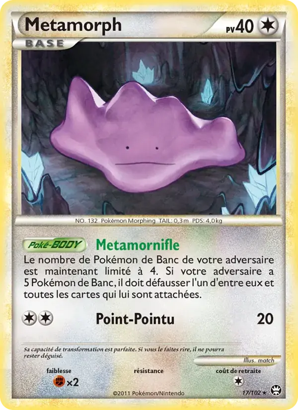 Métamorph - 17/103 - Triomphant