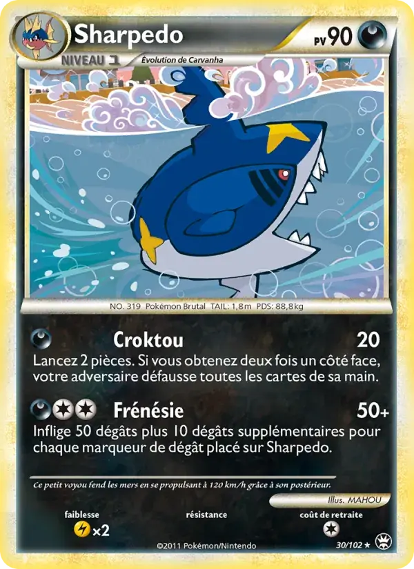 Sharpedo - 30/103 - Triomphant