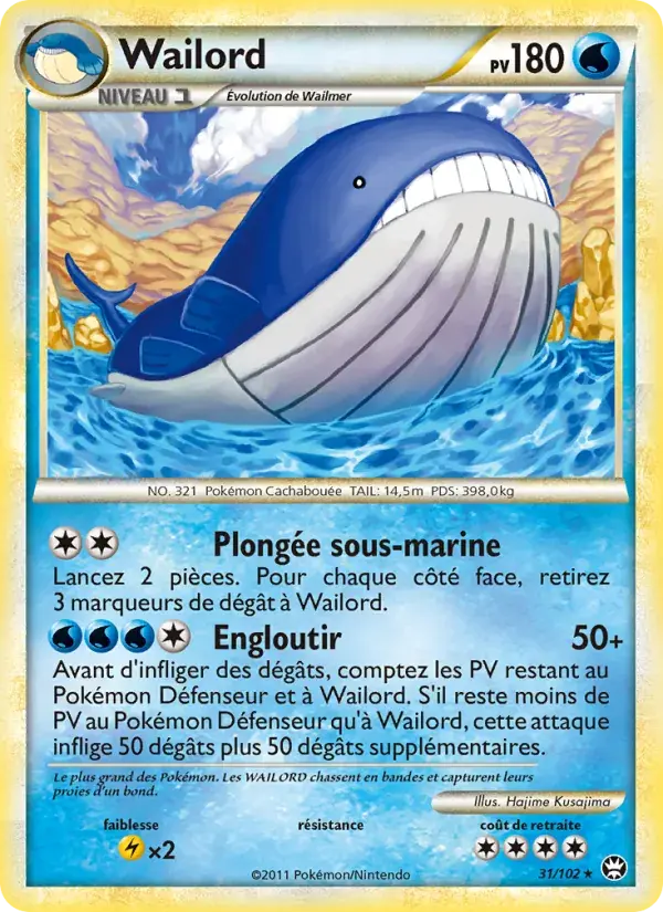 Wailord - 31/103 - Triomphant