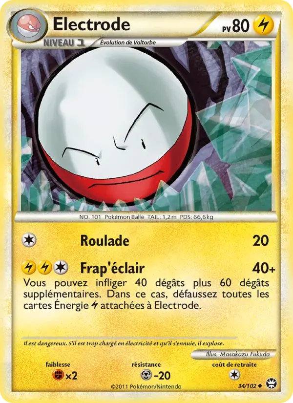 Électrode - 34/103 - Triomphant