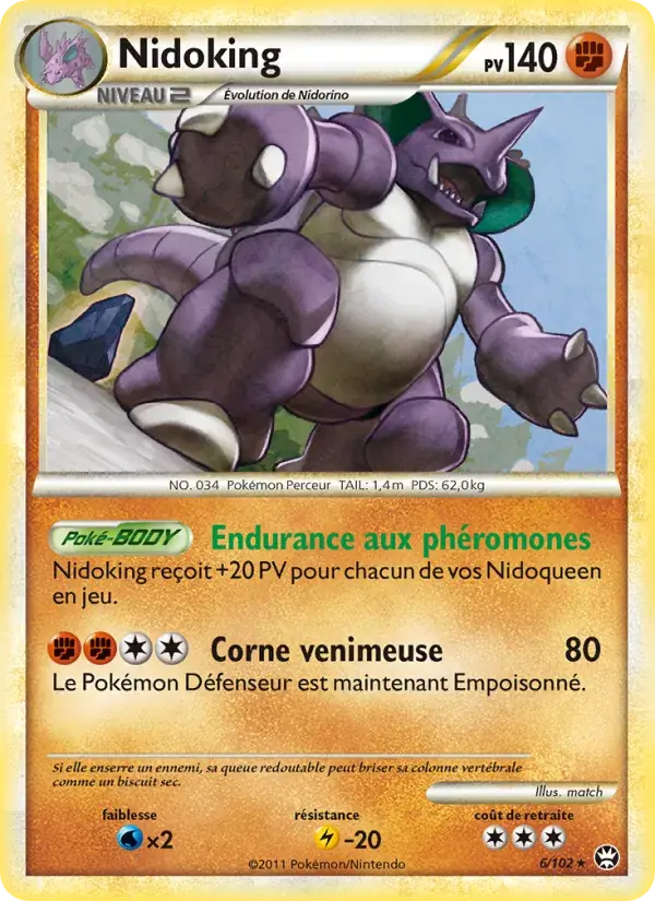 Nidoking - 6/103 - Triomphant