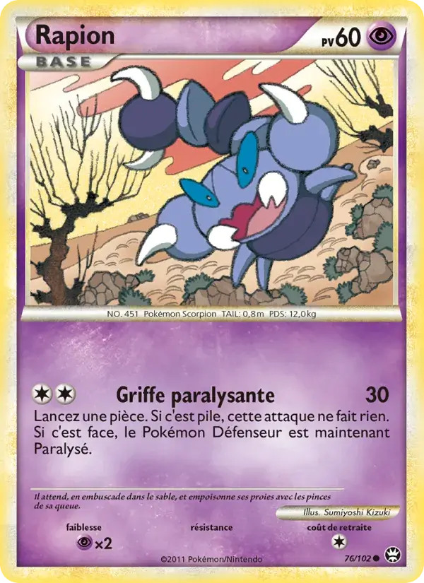 Rapion - 76/103 - Triomphant