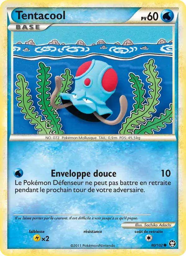 Tentacool - 80/103 - Triomphant