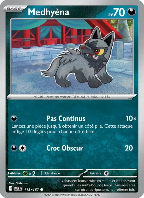 Medhyèna - 113/226 - Mascarade Crépusculaire