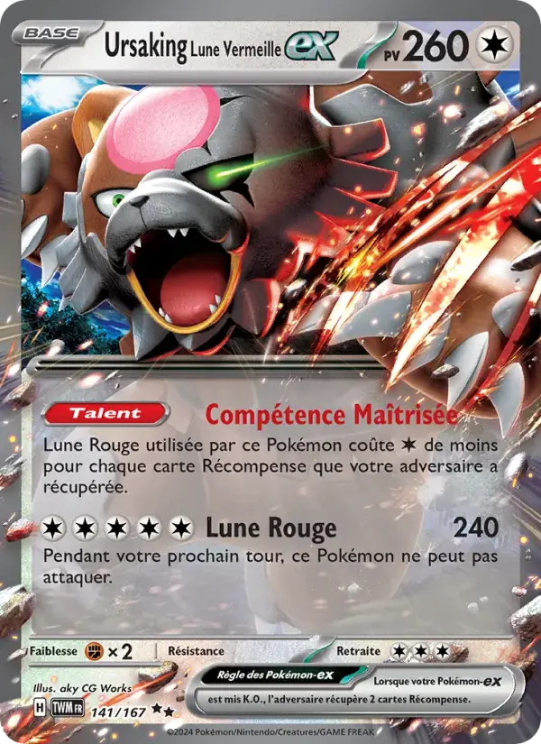 Ursaking Lune Vermeille-ex - 141/226 - Mascarade Crépusculaire