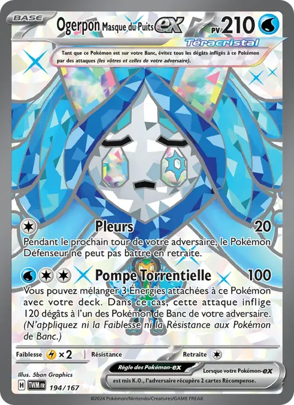 Ogerpon Masque du Puits-ex - 194/226 - Mascarade Crépusculaire
