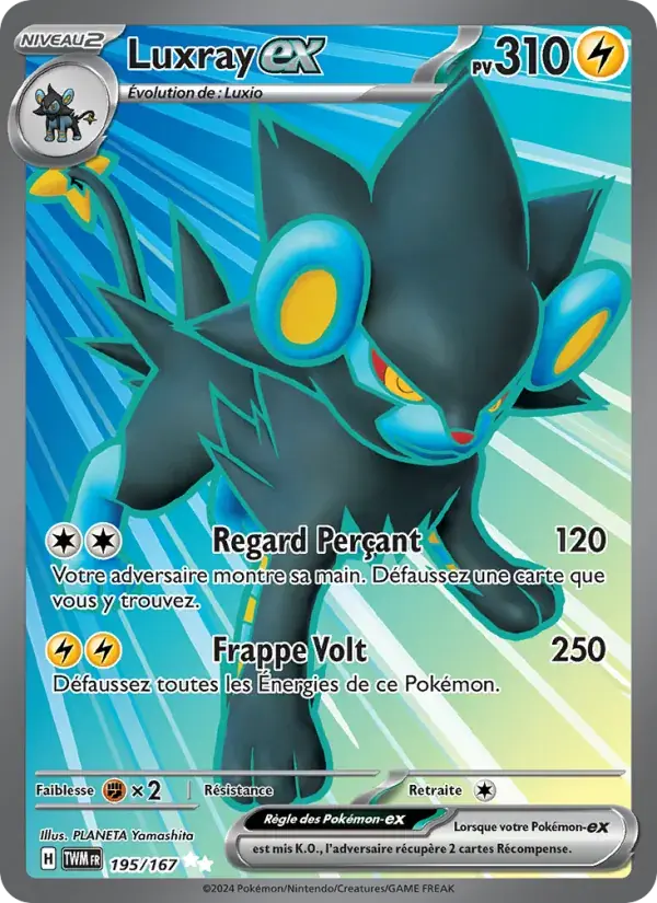 Luxray-ex - 195/226 - Mascarade Crépusculaire