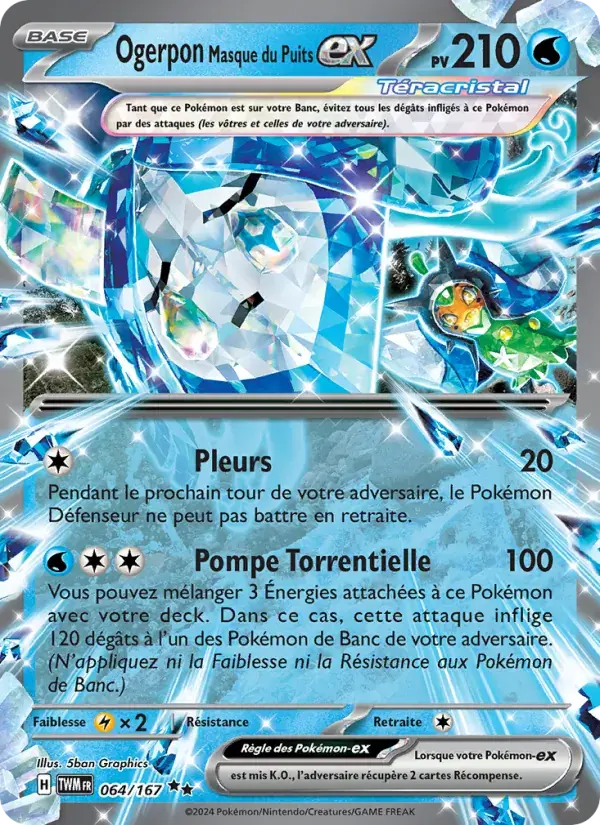 Ogerpon Masque du Puits-ex - 064/226 - Mascarade Crépusculaire