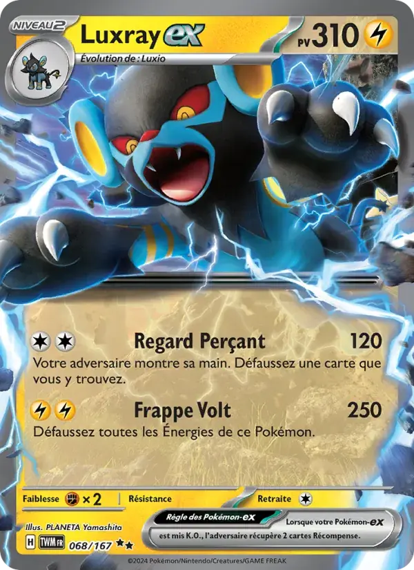 Luxray-ex - 068/226 - Mascarade Crépusculaire