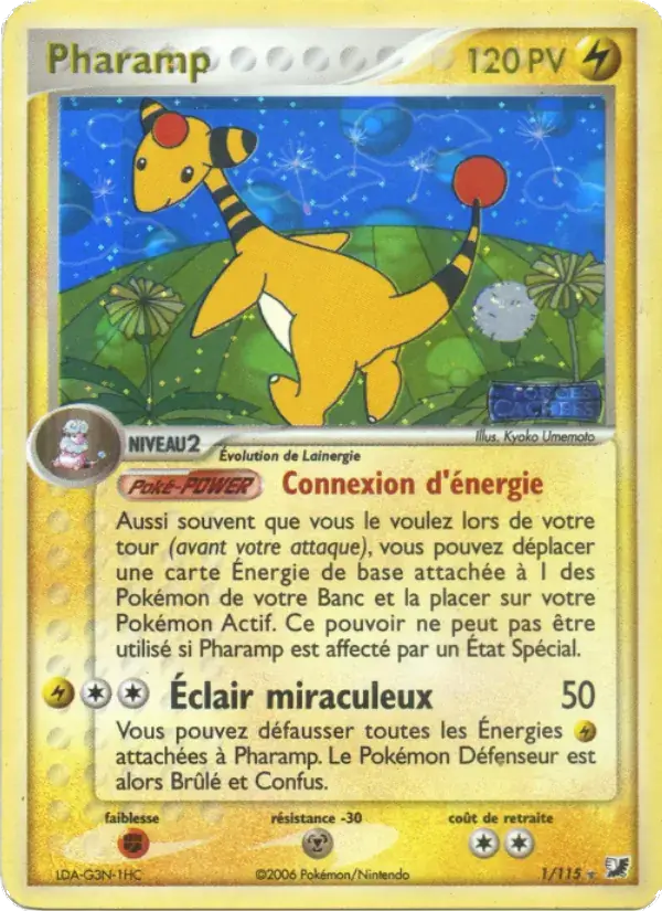 Pharamp - 1/117 - EX Forces Cachées
