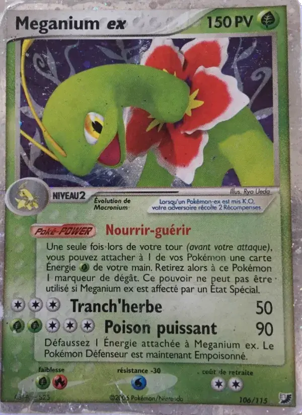 Meganium ex - 106/117 - EX Forces Cachées