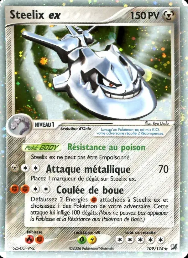 Steelix ex - 109/117 - EX Forces Cachées
