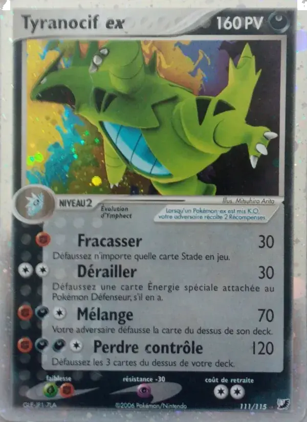 Tyranocif ex - 111/117 - EX Forces Cachées