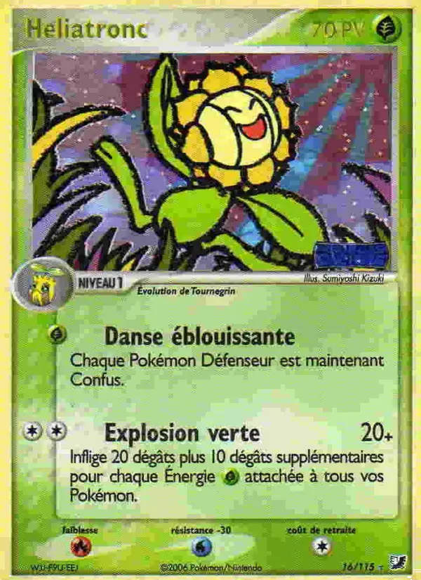 Héliatronc - 16/117 - EX Forces Cachées