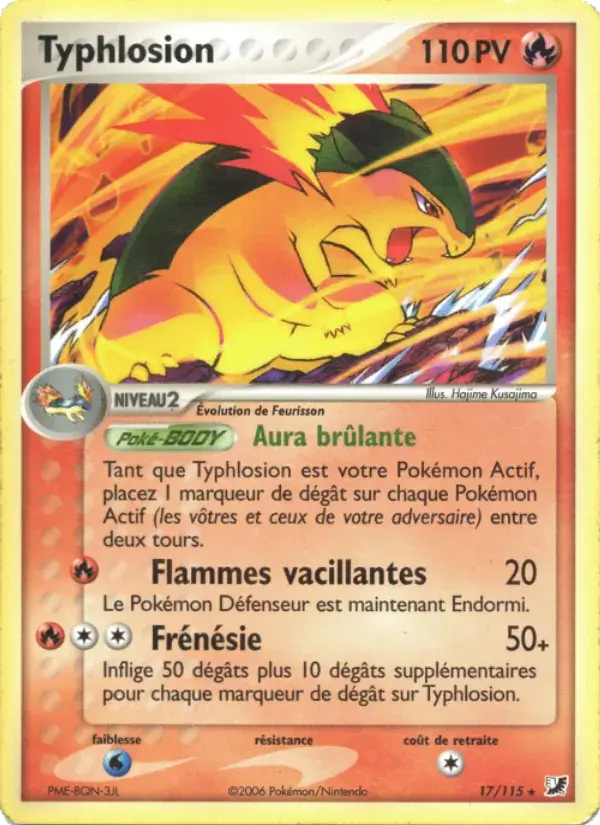 Typhlosion - 17/117 - EX Forces Cachées