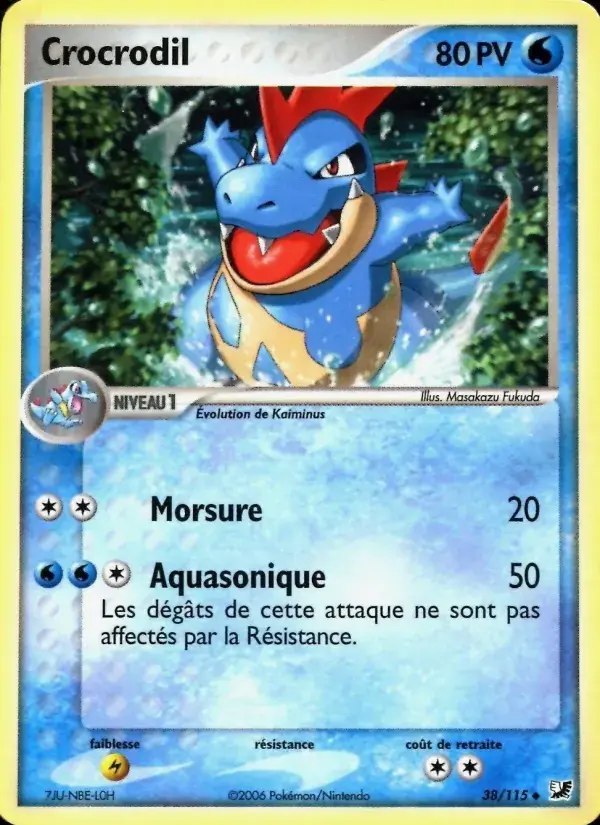 Crocrodil - 38/117 - EX Forces Cachées