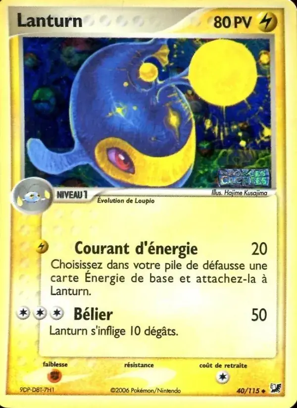 Lanturn - 40/117 - EX Forces Cachées