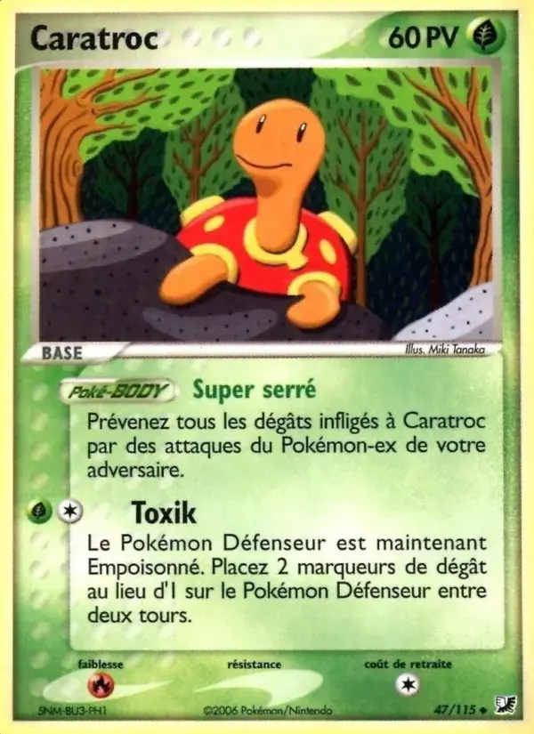 Caratroc - 47/117 - EX Forces Cachées