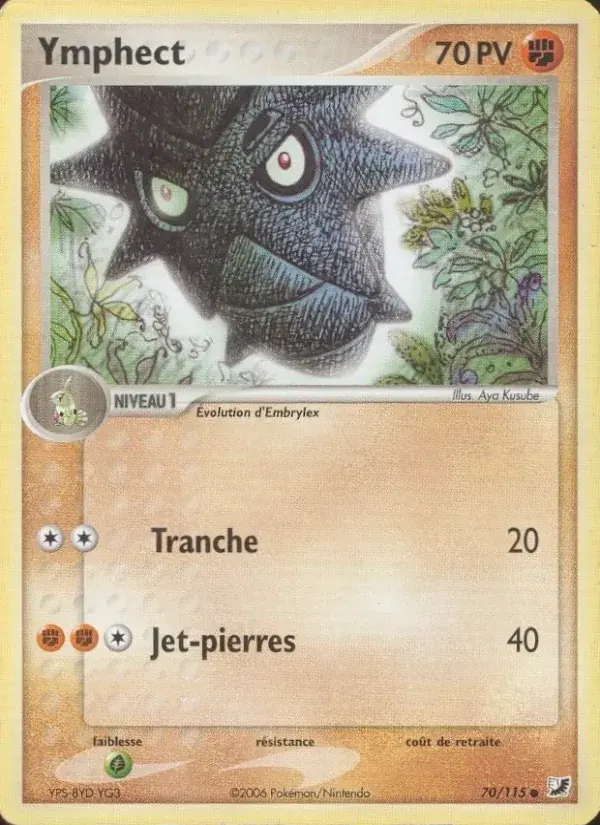 Ymphect - 70/117 - EX Forces Cachées