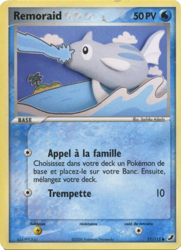 Rémoraid - 71/117 - EX Forces Cachées