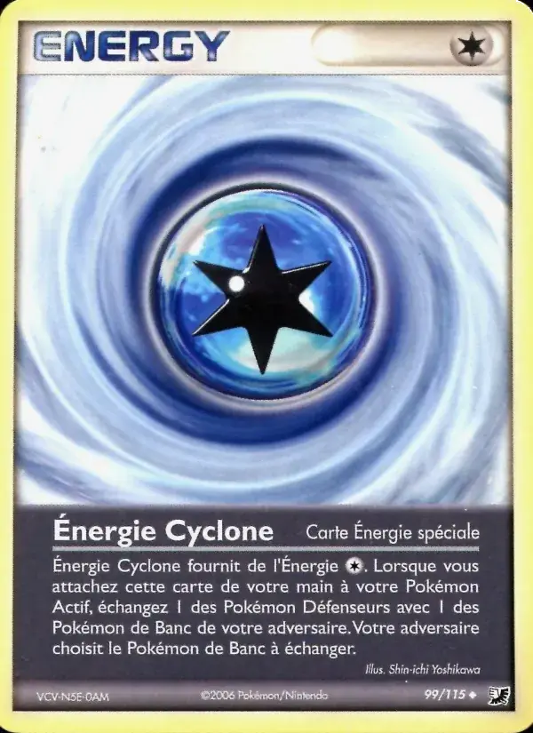 Énergie Cyclone - 99/117 - EX Forces Cachées