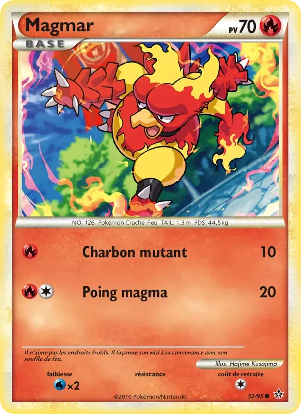 Magmar - 52/96 - Déchaînement