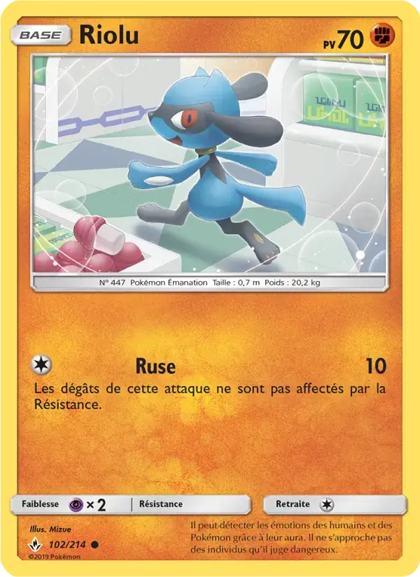 Riolu - 102/234 - Alliance Infaillible