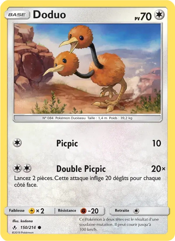 Doduo - 150/234 - Alliance Infaillible