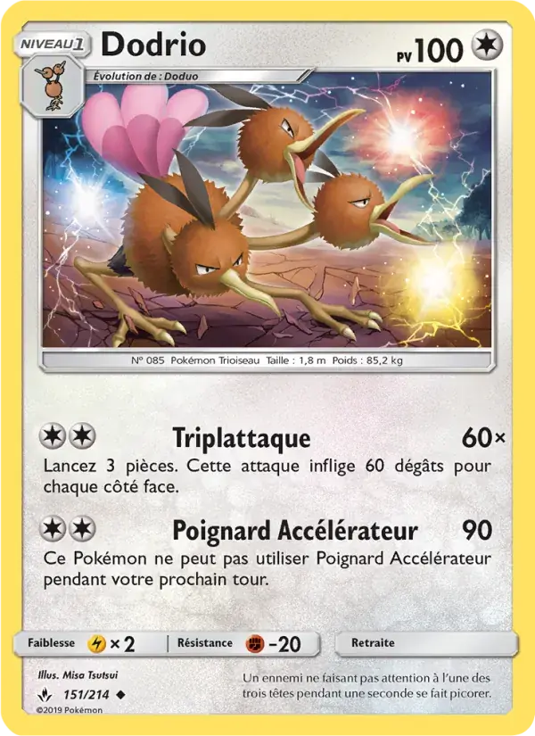 Dodrio - 151/234 - Alliance Infaillible