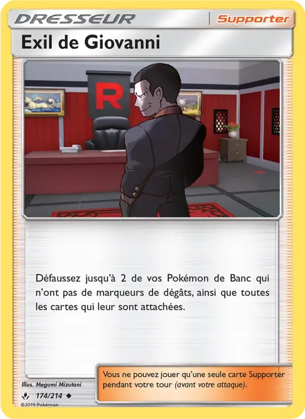 Exil de Giovanni - 174/234 - Alliance Infaillible