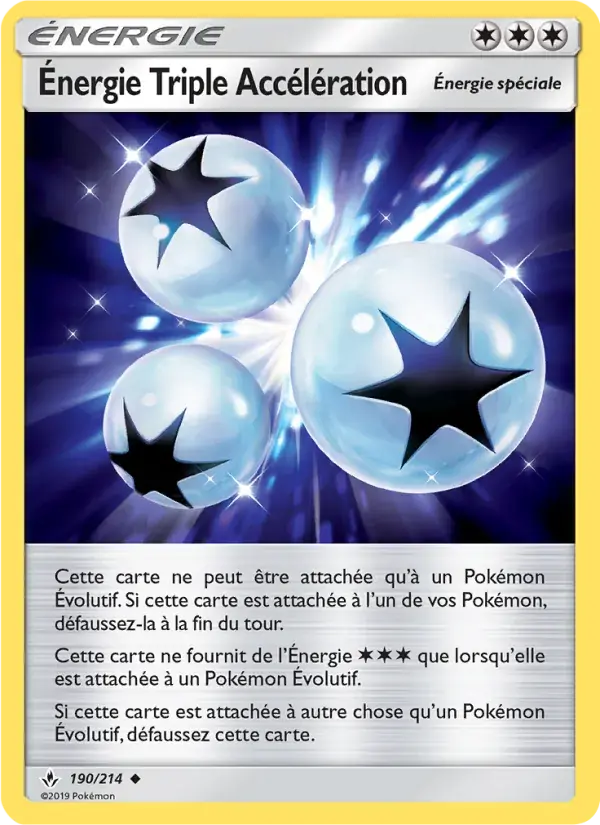 Énergie Triple Accélération - 190/234 - Alliance Infaillible