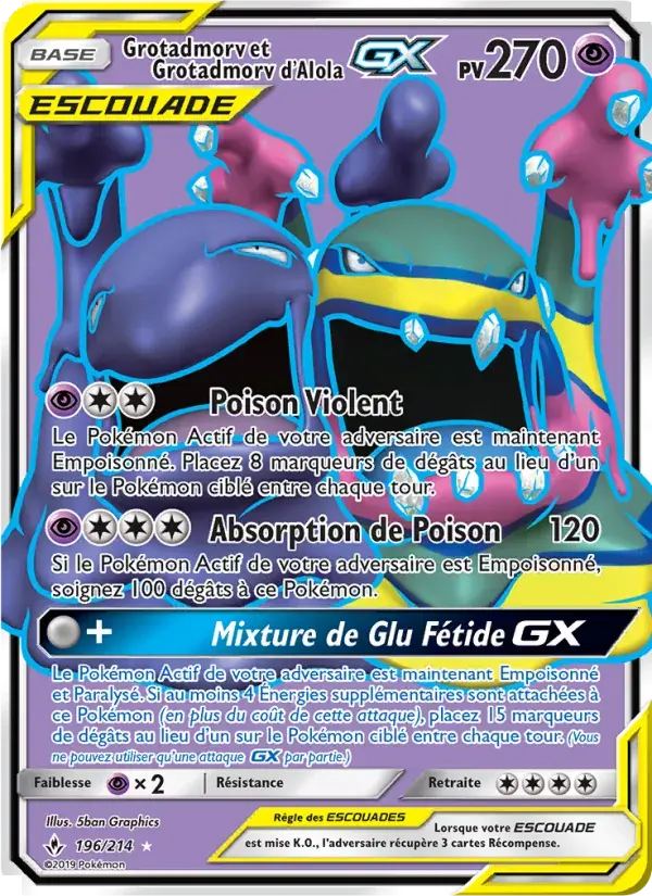 Grotadmorv et Grotadmorv d’Alola GX - 196/234 - Alliance Infaillible