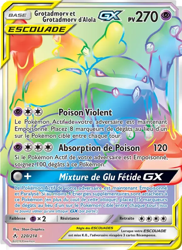 Grotadmorv et Grotadmorv d’Alola GX - 220/234 - Alliance Infaillible
